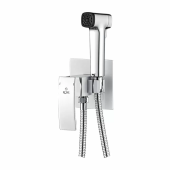 Rose Гигиенический душ со смесителем R1505F-2 Белый/Хром от интернет-магазина Purezza 