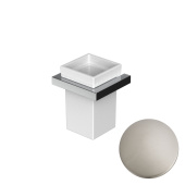 Etrusca Metropolitan Стакан подвесной 10801/60/CER Матовый никель от интернет-магазина Purezza 