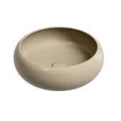 Ceramicanova Element Умывальник чаша накладная круглая 36х36 CN6050MC Капучино матовый от интернет-магазина Purezza 