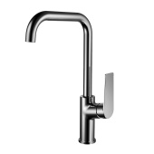 Knotlor Muse Смеситель для кухни KN-61/GM Вороненая сталь от интернет-магазина Purezza 