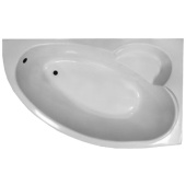 Eurolux SPARTA Акриловая асимметричная ванна 160х100R от интернет-магазина Purezza 