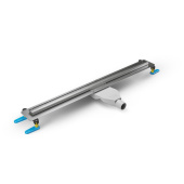 New Trendy CHROME BRUSHED Душевой лоток Нержавеющая сталь от интернет-магазина Purezza 