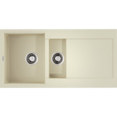 Omoikiri Sakaime 100-2-BE Кухонная мойка 100x50 см 4993893 Ваниль от интернет-магазина Purezza 