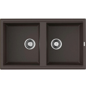 Omoikiri Tedori 86-2-DC Кухонная мойка 86x50 см 4993928 Шоколад от интернет-магазина Purezza 