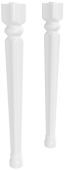 Creavit KLASIK Ножки для раковины (2 шт) KL270.00000 KL270-00CB00E-0000 Белый от интернет-магазина Purezza 