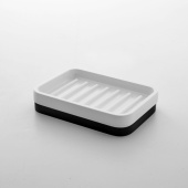 Etrusca Dinamic Мыльница настольная K/622/2/30/SSF Черный матовый от интернет-магазина Purezza 