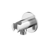 Whitecross Угловой соединительный элемент с держателем лейки Y1015NIB Брашированный никель от интернет-магазина Purezza 