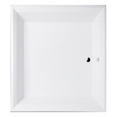 Creavit IRIS Ванна на плоской ножке (190x170 см) KV.IR00.0002 Белый от интернет-магазина Purezza 