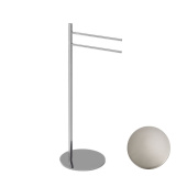 Etrusca Piantane Стойка напольная для ванной комнаты, 34х76х25 см P1014/60 Матовый никель от интернет-магазина Purezza 