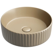 Ceramicanova Element Умывальник накладная чаша круглая 36х36 CN6057MC Капучино матовый от интернет-магазина Purezza 