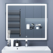 Uperwood Tanos Зеркало для ванной с подсветкой и подогревом (90*80 см) 291020223 от интернет-магазина Purezza 