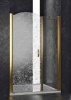 Bronze de Luxe Душевая дверь с глухим элементом, стекло без рисунка, арт. 0615