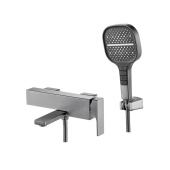 Rose Смеситель для ванны R1002T Оружейная сталь от интернет-магазина Purezza 