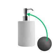 Etrusca Complementi Диспенсер настольный K/403/30/CER Матовый черный от интернет-магазина Purezza 