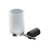 Etrusca Dinamic Стакан подвесной 10731/NE/53/SSF от интернет-магазина Purezza 