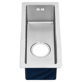 MELANA ProfLine 3,0/150 САТИН Мойка врезная прямоугольная 50х22, R2250H  от интернет-магазина Purezza 