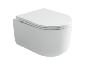 Ceramicanova Ulma Подвесной унитаз, безободковый, смыв торнадо CN4006T Белый от интернет-магазина Purezza 