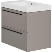 La Fenice Elba Twin Тумба под раковину 77.6х46.9 FNC-01-ELB-C-80-2 Бежевый матовый от интернет-магазина Purezza 