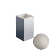 Etrusca Complementi Стакан настольный K/201/60 Матовый никель от интернет-магазина Purezza 