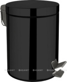 Aquanet Ведро для мусора (5 литров) 8072MB Черный от интернет-магазина Purezza 