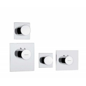 Bossini Oki Термостатический смеситель для душа с высокой пропускной способностью Z031201.030 от интернет-магазина Purezza 