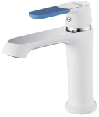 Creavit STILO Cмеситель для раковины SL1500 Белый/Синий от интернет-магазина Purezza 