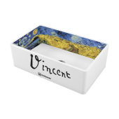 Omoikiri Mikura 76-VANGOGH Кухонная мойка 76x46 см 4993024 Белый от интернет-магазина Purezza 