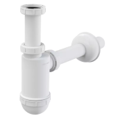 AlcaPlast Сифон для умывальника d32 мм c накидной гайкой 5/4", A430  от интернет-магазина Purezza 