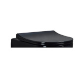 beWash Bogen Сиденье быстросъёмное из дюропласта с микролифтом EVB6386 Черный от интернет-магазина Purezza 