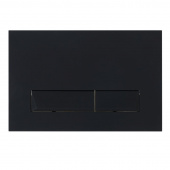 BelBagno MARMI BB012-MR-NERO.M Кнопка смыва цвет чёрный матовый от интернет-магазина Purezza 