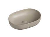 Ceramicanova Element Умывальник накладная чаша овальная 60х41.5 CN6047MC Капучино матовый от интернет-магазина Purezza 
