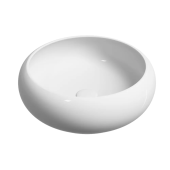 Ceramicanova Element Умывальник чаша накладная круглая 36х36 CN6050 Белый от интернет-магазина Purezza 
