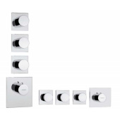 Bossini Oki Термостатический смеситель для душа с высокой пропускной способностью Z031205.030 от интернет-магазина Purezza 