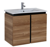 Creavit Verti Тумба с раковиной подвесная 80х45 VE0080.42.VV Орех от интернет-магазина Purezza 