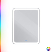 Cezares MULTICOLORE Зеркало со встроенной разноцветной подсветкой RGB и сенсорным выключателем 12V, 220-240V, 600x800 CZR-SPC-MC-600-800-RGB-TCH  от интернет-магазина Purezza 