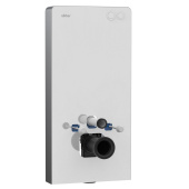 ABBER Инсталляционный модуль внешнего монтажа для подвесного унитаза AC0107MW Белый от интернет-магазина Purezza 