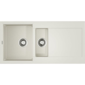 Omoikiri Sakaime 100-2-WH Кухонная мойка 100x50 см 4993895 Белый от интернет-магазина Purezza 