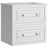 Creavit Kayra Тумба с раковиной подвесная 57х43.5 KY0060.42.MBY Белый от интернет-магазина Purezza 