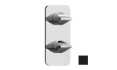 BOSSINI Apice Наружная часть термостата HighFlow с цельной панелью Z035202.073 Матовый черный от интернет-магазина Purezza 
