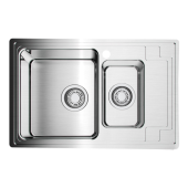 Omoikiri Mizu 78-2 IN Кухонная мойка 78x48 см 4973731 Нержавеющая сталь от интернет-магазина Purezza 