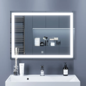 Uperwood Tanos Зеркало для ванной с подсветкой и подогревом (80*80 см) 291020222 от интернет-магазина Purezza 