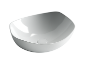 Ceramicanova Element Умывальник чаша накладная овальная 42х38,5 CN5017 Белый от интернет-магазина Purezza 