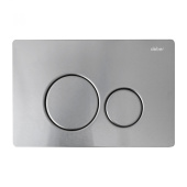 ABBER Кнопка смыва AC0121MCH Хром матовый от интернет-магазина Purezza 