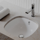 Creavit Solo Раковина врезная под столешницу 44х38 SO037.00000 SO037-00CB00E-0000 Белый от интернет-магазина Purezza 