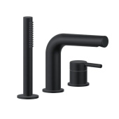 Excellent Смеситель на борт ванны AREX.1234BL Матовый черный от интернет-магазина Purezza 