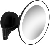 Langberger Black Edition Косметическое зеркало с подсветкой 71585-3-BP Черный от интернет-магазина Purezza 