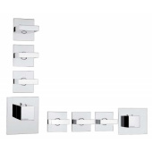 Bossini Rectangular Термостатический смеситель для душа с высокой пропускной способностью Z033205.030 от интернет-магазина Purezza 