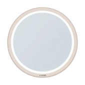 Creavit Rayas Зеркало подвесное с подсветкой 85х85 RY1085.01.PU Пудра от интернет-магазина Purezza 
