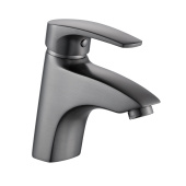 Shevanik Смеситель для раковины S5001T Оружейная сталь от интернет-магазина Purezza 