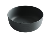 Ceramicanova Element Раковина накладная 35.6х35.6 CN6073MDH Темный антрацит матовый от интернет-магазина Purezza 